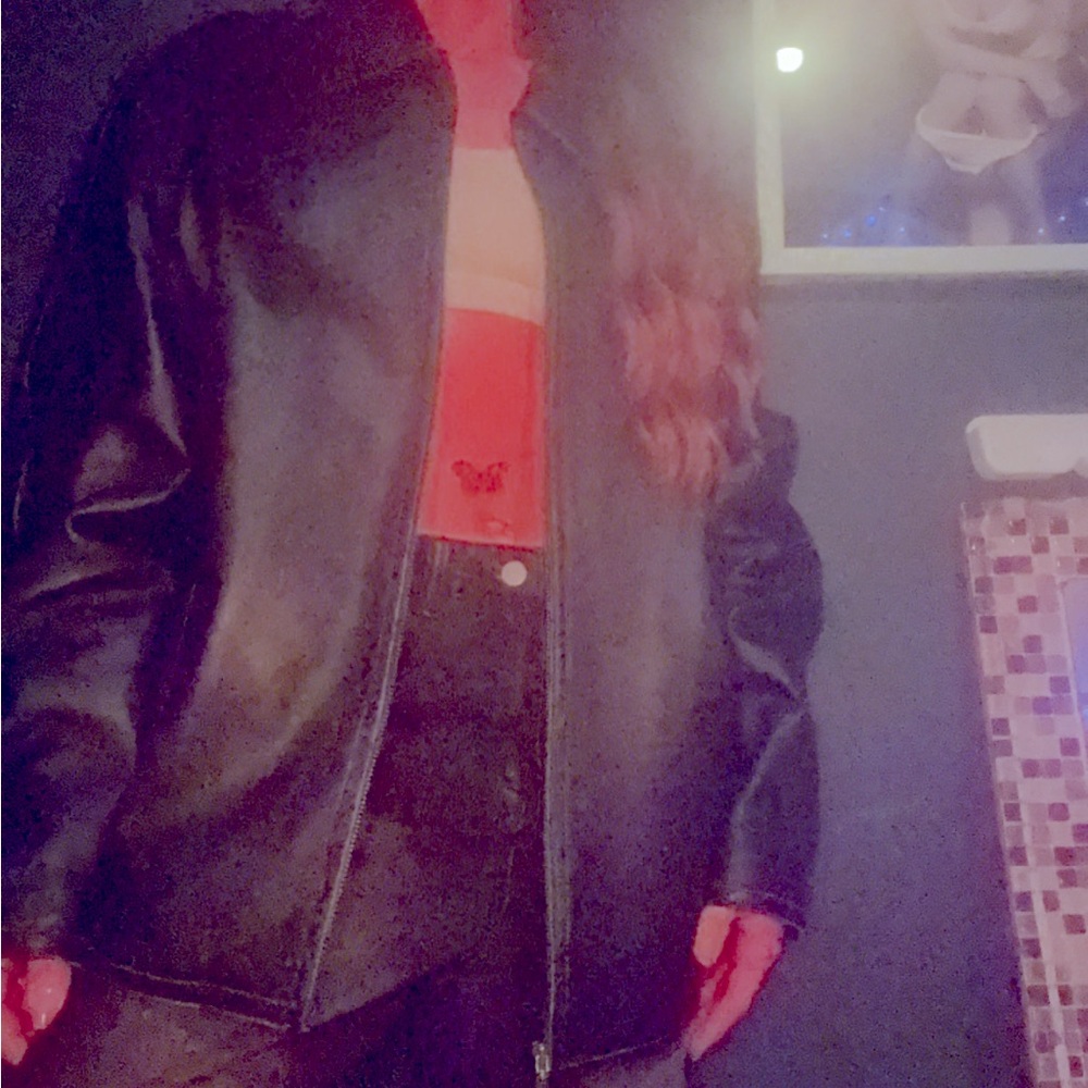 Haggar Black Lightweight Shirt Jacket with Full Zip - Picture 3 of 9